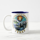 Tasse 2 Couleurs Musique Texas Tea Party (Gauche)