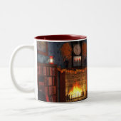 Tasse 2 Couleurs Musique Tranquillité d'automne (Gauche)