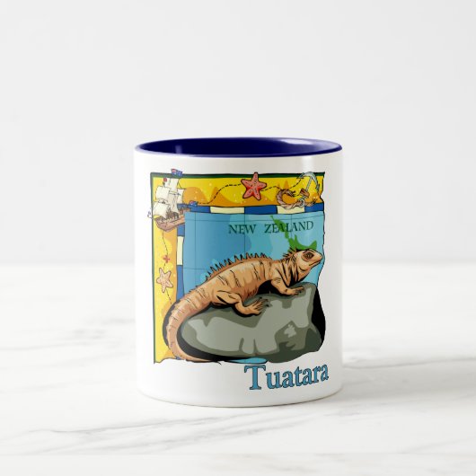 Tasse 2 Couleurs Musique Tuatara en Nouvelle-Zélande (Centre)