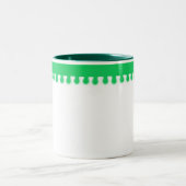 Tasse 2 Couleurs Musique verte (Centre)