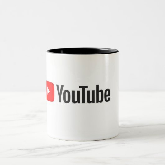 Tasse 2 Couleurs Musique Youtube de haute qualité (Centre)