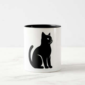 TASSE 2 COULEURS MUSIQUES ET COUPES DE CAT