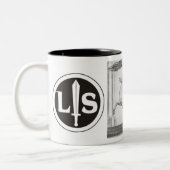 Tasse 2 Couleurs Mussolini Duce Lotta Studentesca (Gauche)