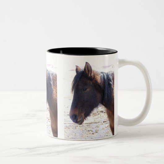Tasse 2 Couleurs Mustang (Droit)