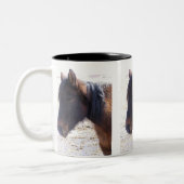 Tasse 2 Couleurs Mustang (Gauche)