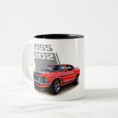 Tasse 2 Couleurs Mustang Boss 302 (Devant gauche)