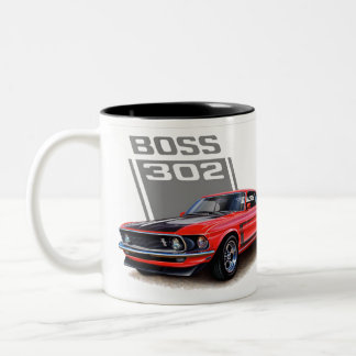Tasse 2 Couleurs Mustang Boss 302