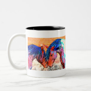 Tasse 2 Couleurs Mustangs