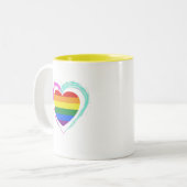 Tasse 2 Couleurs Mutant étrange ! (Devant gauche)