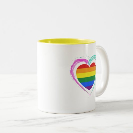 Tasse 2 Couleurs Mutant étrange ! (Devant droit)