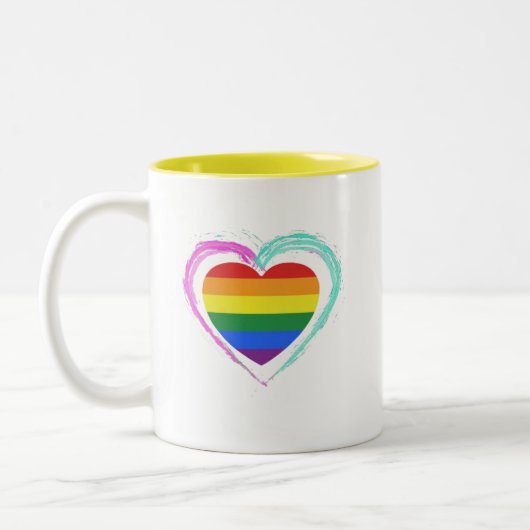 Tasse 2 Couleurs Mutant étrange ! (Gauche)