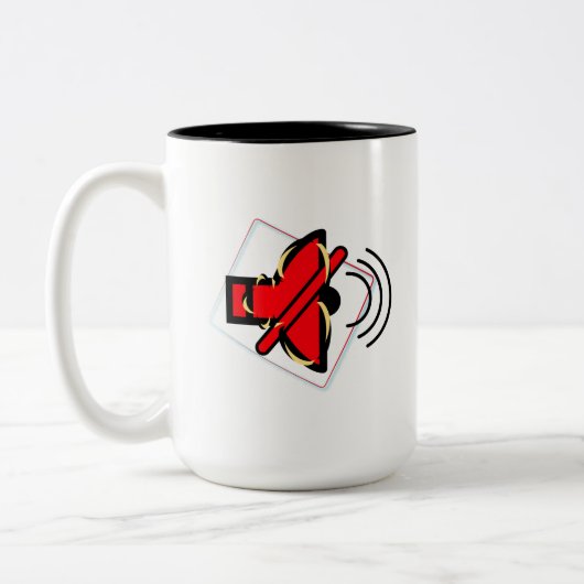 Tasse 2 Couleurs Mute (Gauche)