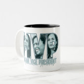 Tasse 2 Couleurs MVP Musique bleue (Devant gauche)