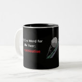 Tasse 2 Couleurs My 20xx Word Of The Year: Determination (Devant gauche)