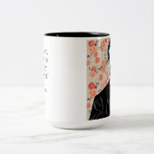 Tasse 2 Couleurs My Angel Mother, Lincoln cite : (Centre)