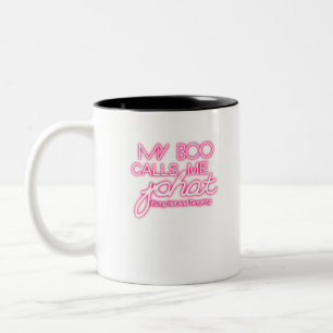 Tasse 2 Couleurs My Boo appelle moi PHAT plump chaud et tentant