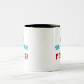 Tasse 2 Couleurs My Grandma Rocks T-shirts et cadeaux (Centre)