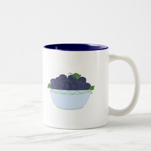 Tasse 2 Couleurs Myrtilles sauvages (Droit)