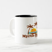 Tasse 2 Couleurs Myrtle Beach. (Devant gauche)