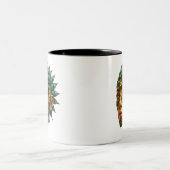 Tasse 2 Couleurs Mystical Guardian Vision - Fantasy Graphic Art (Centre)