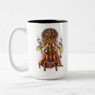 Tasse 2 Couleurs Mythologie aztèque Dieu Managua