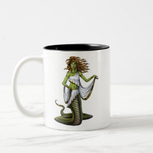 Tasse 2 Couleurs Mythologie grecque déesse Medusa