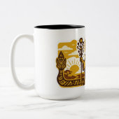 Tasse 2 Couleurs Mythology Batak (Mulajadi na Bolon) (Gauche)