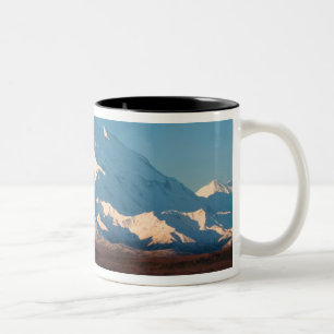 Tasse 2 Couleurs N.A., États-Unis, Alaska.  Mont McKinley à Denal