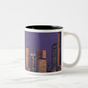 Tasse 2 Couleurs N.A., États-Unis, Washington, Seattle Skyline de S