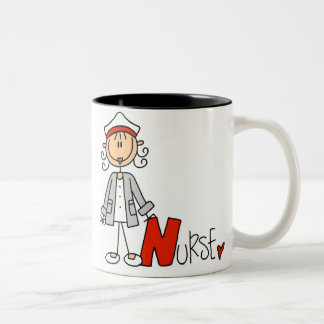 Tasse 2 Couleurs N est pour l'infirmière