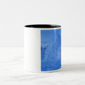 Tasse 2 Couleurs NA, Canada, Manitoba, Churchill. igloo arctique (Centre)