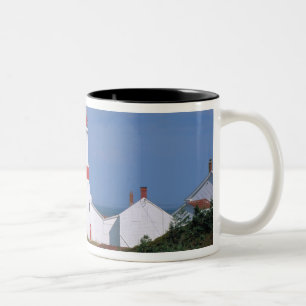 Tasse 2 Couleurs NA, Canada, Nouveau-Brunswick, île Campobello.