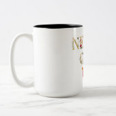 Tasse 2 Couleurs N'abandonnez jamais (Gauche)