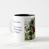 Tasse 2 Couleurs Nada-Singe #19 (Devant gauche)