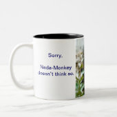 Tasse 2 Couleurs Nada-Singe #61 (Gauche)