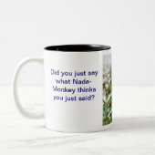 Tasse 2 Couleurs Nada-Singe #69 (Gauche)