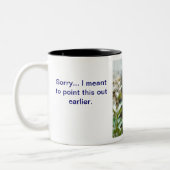 Tasse 2 Couleurs Nada-Singe #92 (Gauche)