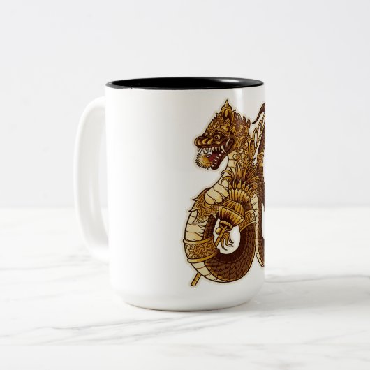 Tasse 2 Couleurs Naga Besukih (Devant gauche)