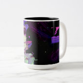Tasse 2 Couleurs Nage cosmique SLF - Bala - (Devant droit)
