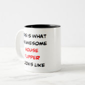 Tasse 2 Couleurs nageoire, génial (Devant gauche)