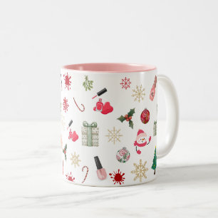 Tasse 2 Couleurs Nail de Noël Motif polonais