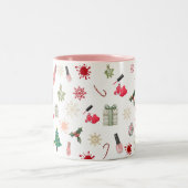 Tasse 2 Couleurs Nail de Noël Motif polonais (Centre)