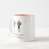 Tasse 2 Couleurs "Nail Diva" (Devant gauche)