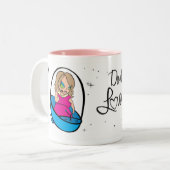 Tasse 2 Couleurs N'AIMEZ-VOUS PAS juste l'astrologie ? (Devant gauche)