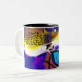 Tasse 2 Couleurs naissance de jésus (Devant gauche)