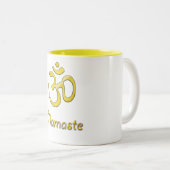 Tasse 2 Couleurs namaste (Devant droit)