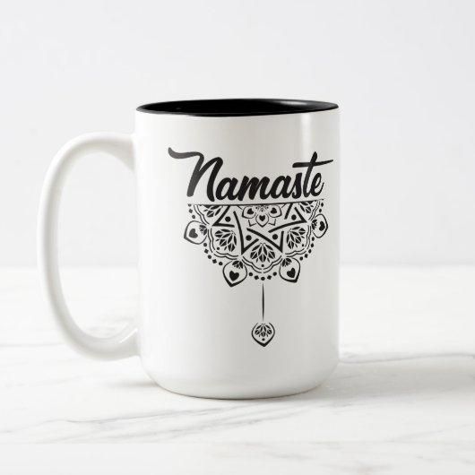 Tasse 2 Couleurs Namaste (Gauche)