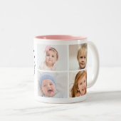 Tasse 2 Couleurs Nanni Année Est. Quatre photos (Devant droit)