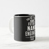 Tasse 2 Couleurs NANO engineer gift (Devant gauche)