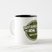 Tasse 2 Couleurs Nantahala River, Caroline du Nord (Devant gauche)